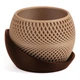 Кашпо h3li0 Drift Planter (Brown/Wood) 720 мл - изображение 1
