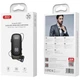 Bluetooth гарнітура XO BE51 Lavalier Stretch для телефону V 5.4 140mAh HD звук LCD екран навушник для роботи для дзвінків Чорний - изображение 2
