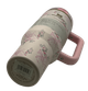 Термос термокружка Stanley Quencher H2.0 Tumbler из нержавеющей стали 1,18 л Vintage Pink Bow KT6007858 - изображение 6