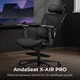 Крісло для геймерів Anda Seat X-Air Pro Size XL Mesh Gray Twilight (AD-WY-01-GGSP-G01) - зображення 7