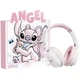Навушники дитячі бездротові накладні навушники Angel Pink (Рожеві) - зображення 1
