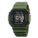 Мужские часы SKMEI 1988AG электронные спортивные Army Green - изображение 1