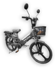 Електровелосипед Dominator PANTHER gray (колеса: Ø24", акб: 48V/14Ah/Li-ion, мотор: 500W, пробіг на одному заряді до 45 км, до 35 км/г, сірий) - изображение 1
