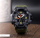 Мужские часы SKMEI 1520AG кварцевые стрелочно электронные Army Green - изображение 3