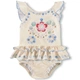 Закритий купальник Molo Nalani Sea Shell Deco, колір бежевий, розмір 86/92 (8S26P524.5218) - зображення 1