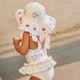 Закритий купальник Molo Nalani Sea Shell Deco, колір бежевий, розмір 86/92 (8S26P524.5218) - зображення 3