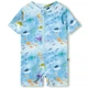 Полукомбинезон для купания Molo Neka Rainbow Sea, цвет голубой, размер 86/92 (8S26P526.9533) - изображение 1