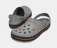 Крокси сабо чоловічі Crocs Crocband Light Grey/Navy 38 сірі - изображение 1