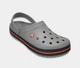 Крокси сабо чоловічі Crocs Crocband Light Grey/Navy 38 сірі - изображение 2
