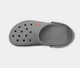 Крокси сабо чоловічі Crocs Crocband Light Grey/Navy 38 сірі - изображение 5