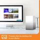 Мережеве сховище Western Digital My Cloud Home Duo 12TB WDBMUT0120JWT-EESN Сріблясте Б/В - зображення 6