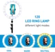 Кольцевая LED лампа с штативом Grunding XXL Черная Б/В 100613926 - изображение 3