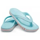 Вьєтнамки фліпи Crocs Bayaband Flip Ice Blue/Melon 39 блакитні - зображення 1