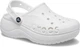 Крокси на платформі сабо Crocs Baya Platform White 36 (EU 36-37) білі - изображение 4