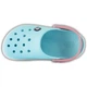 Крокси дитячі сабо Crocs Crocband Kids Ice Blue/White 34 блакитні - зображення 4