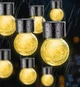 Підвісна ліхтар-гірлянда 6шт SuperLED Solar LED Куля для саду на сонячній батареї 3000K, Тепле світло - изображение 7
