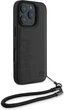 Etui plecki BMW Signature Leather Wordmark Cord do Apple iPhone 16 Pro Black (BMHCP16L23RMRLK) - obraz 3