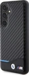 Etui plecki BMW Leather Carbon do Samsung Galaxy S24 Black (BMHCS24S22NBCK) - obraz 2