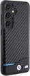 Etui plecki BMW Leather Carbon do Samsung Galaxy S24 Black (BMHCS24S22NBCK) - obraz 4