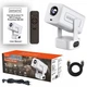 Projektor przenośny Zenwire Android 13 WiFi 360 Full HD 4K do Telefonu IMC360 White (5904507521776) - obraz 4