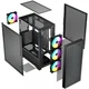 Корпус LogicConcept Dart Pro Midi Mash ARGB, Black - зображення 5