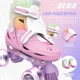 Роликовые коньки Neon Combo размер 30–33 радужные (NC46G4) - изображение 6