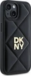 Панель DKNY Quilted Stack Logo для Apple iPhone 14 Black (DKHCP14SPQDSLK) - зображення 4
