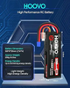 Комплект акумуляторів Hoovo 2S 7.4V 5200mAh 80C LiPo EC3: Батареї для RC-моделей, машин, дронів та катерів — 2 шт - зображення 8