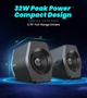 Ігрові колонки Edifier G2000 RGB Black: 32 Вт, Bluetooth 5.1, USB, AUX, 12 ефектів підсвічування, EQ режими - зображення 4