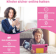 Детский планшет Smart Life TK707 7" Pink: 5GB RAM, 32GB, Android 13, IPS FHD, Родительский контроль + Ударостойкий корпус - изображение 5