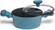 Кастрюля Holmer Lagoon Blue 4,8 л с крышкой 26 см CR-1350-FABSL - изображение 3