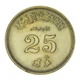 Монета Мальдивы 25 лаари 1960 VF-AU - изображение 1