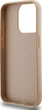 Etui plecki DKNY Quilted Stack Logo do Apple iPhone 15 Pro Beige (DKHCP15LPQDSLE) - obraz 7