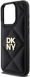 Панель DKNY Quilted Stack Logo для Apple iPhone 15 Pro Black (DKHCP15LPQDSLK) - зображення 6