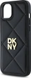 Панель DKNY Quilted Stack Logo для Apple iPhone 15 Plus Black (DKHCP15MPQDSLK) - зображення 6
