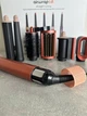 Стайлер-фен для волосся HS08 Airwrap Straight & Wavy Strawberry Bronze/Blush Pink Полуничний 6 насадок - зображення 3