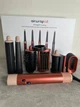 Стайлер-фен для волосся HS08 Airwrap Straight & Wavy Strawberry Bronze/Blush Pink Полуничний 6 насадок - зображення 5