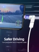 Магнітний адаптер 120W Type C – USBC кут 90 градусів з конектором Швидка зарядка PD Передача даних (BLACK) - зображення 13