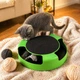 Интерактивная игрушка для кота с когтеточкой и мышкой, 25,5x6,5 см, TV-24 - изображение 3