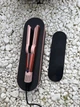 Фен-выпрямитель Airstrait Strawberry Bronze/Blush Pink с кейсом — выравнивание волос без перегрева - изображение 6