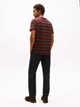 Футболка хлопковая длинная мужская Tommy Hilfiger 775723840 XL Бордовая с принтом (1159859802) - изображение 4