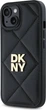 Панель DKNY Quilted Stack Logo для Apple iPhone 15 Black (DKHCP15SPQDSLK) - зображення 2