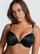 Комплект белья Starstruck Shine Strap Push-Up Bra - 32B - XS - Черный - изображение 2