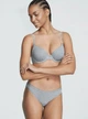 Бавовняні трусики бікіні Victoria's Secret - XS - Сірий - зображення 1
