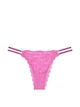 Комплект білизни Victoria's Secret Dream Angels Wicked Twinkle Strap Unlined Lace Balconette Bra - 34C - XS - Рожевий - зображення 7