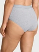 Бавовняні трусики Victoria's Secret Cotton Logo Cotton Modern Brief Panty (сірий) - XS - Сірий - зображення 2