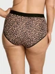 Бавовняні трусики Victoria's Secret Cotton Logo Cotton Modern Brief Panty - S - Леопардовий - зображення 2
