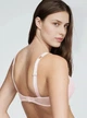 Комплект білизни Victoria's Secret Shine Strap Lace Push-Up Bra - 34C - M - Рожевий - зображення 3