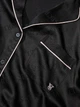 Пижама Victoria's Secret Satin Short Pajama Set - S - Черный - изображение 4