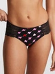 Бесшовные трусики чики Victoria's Secret No-show Cheeky Panty - S - Черный - изображение 1